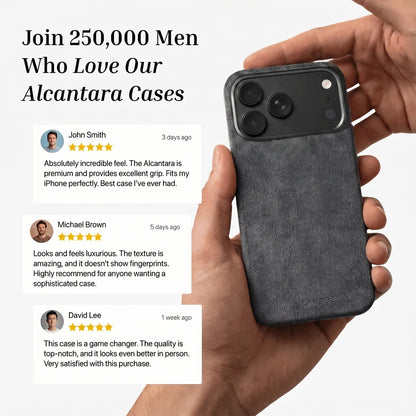iPhone 18 Pro - Alcantara Case - Nardo Gray