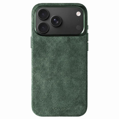 iPhone 18 Pro - Alcantara Case - Midnight Green