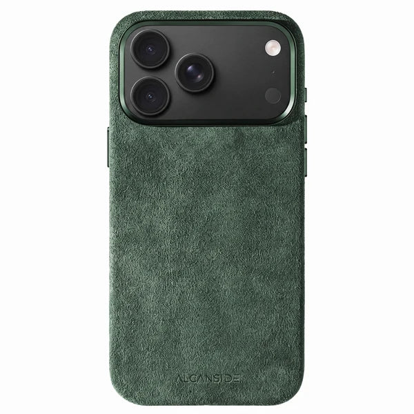iPhone 18 Pro - Alcantara Case - Midnight Green