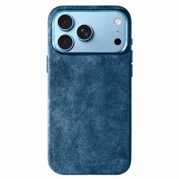 iPhone 18 Pro - Alcantara Case - Ocean Blue