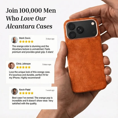 iPhone 18 Pro - Alcantara Case - Orange