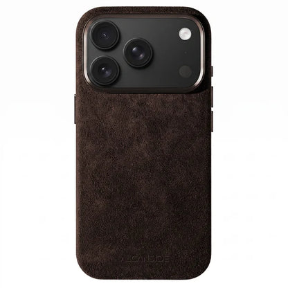 iPhone 18 Pro - Alcantara Case - Chocolate Brown